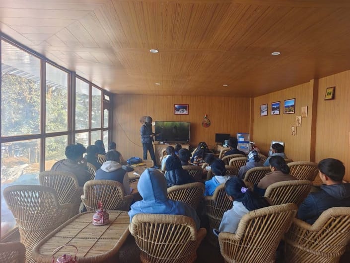 bird watching training at monal bird watching training at monal